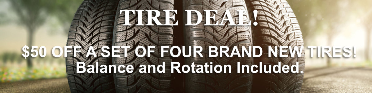 Brand New Tire Deal!